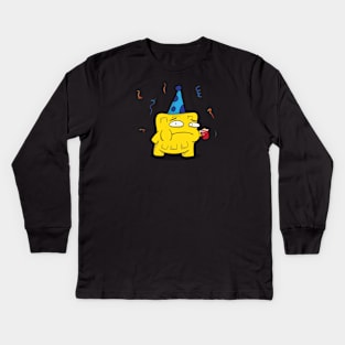 Waffle Party! Kids Long Sleeve T-Shirt